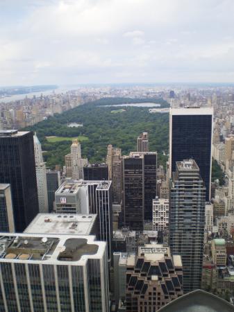 And Central Park from the city!